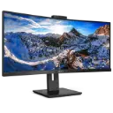 PHILIPS 346P1CRH / Monitor 34" WQHD IPS / Ultra-Wide Incurvé / Webcam / HDMI • DisplayPort • USB-C / Reconditionné - Grade A+ (copie)
