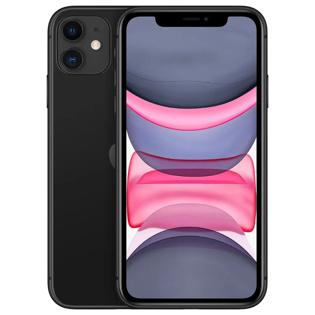 [IPH11-64-BLK] iPhone 11 64GB Black - Reconditionné - Grade A+ et Batterie Neuve