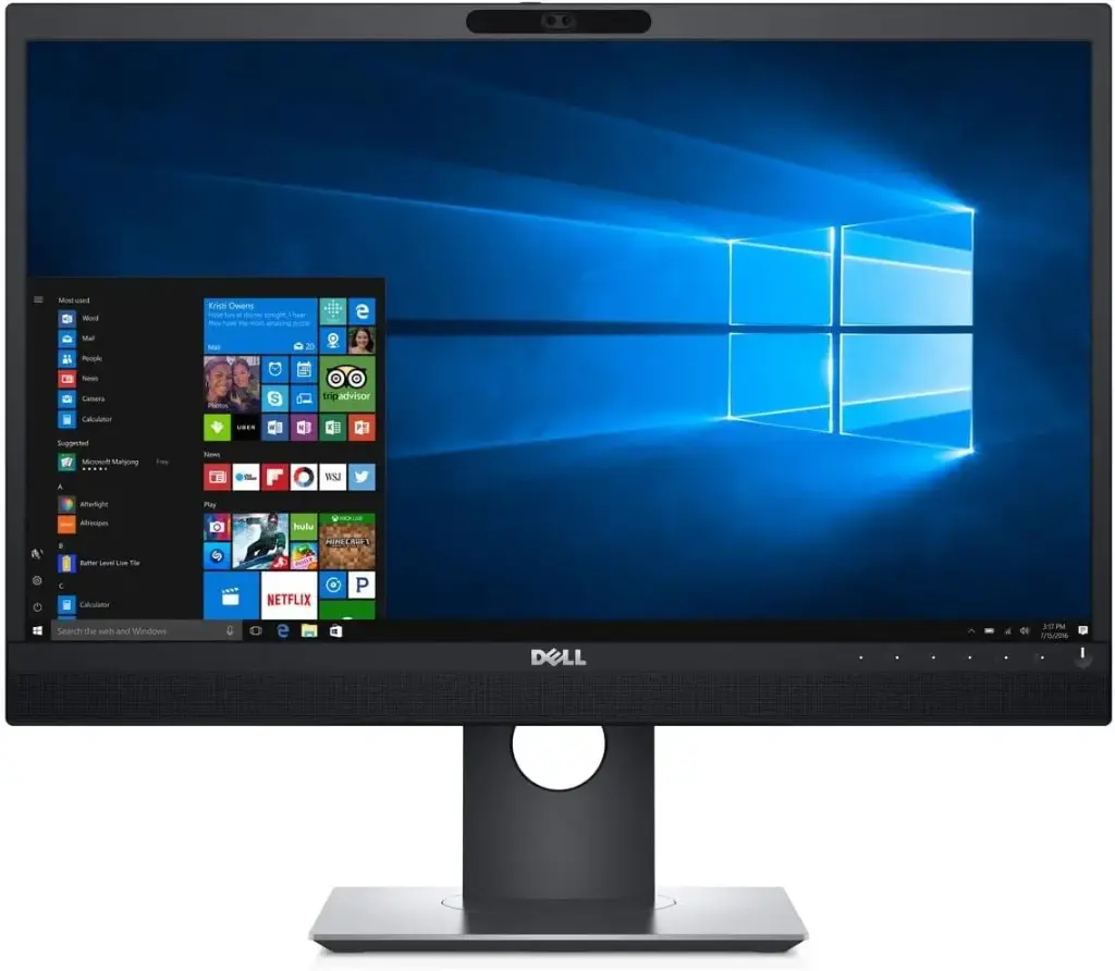 [P2418HZ-A] DELL P2418HZ Monitor / 24" Full HD IPS / Webcam / Reconditionné - Grade A